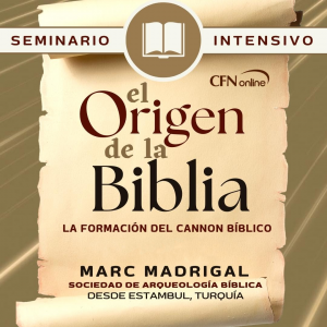 Flyer sin fechas Curso El Origen de la Biblia